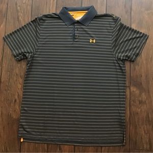 Under Armour short sleeve golf shirt Mens size XL